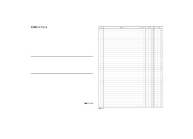 LIBRO CASSA 31X24,5 100PAG. E2593