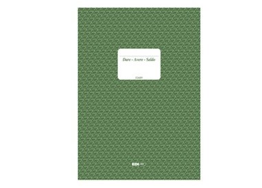 REGISTRO DARE/AVERE/SALDO 24X17 100PAG. E2689