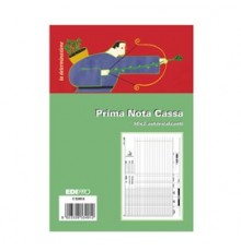 BLOCCO PRIMA NOTA CASSA 50/50 FOGLI AUTORIC. 14,8X23 E5349A