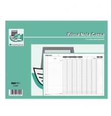 BLOCCO PRIMA NOTA CASSA-BANCA 50/50 FOGLI AUTORIC. 22X30 E5350