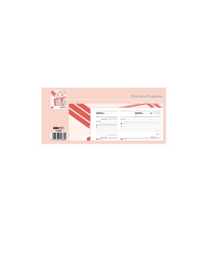 BLOCCO RICEVUTE GENERICHE MADRE/FIGLIA 100FG 11X21 E5566