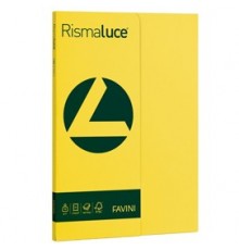 Carta RISMALUCE SMALL A4 90gr 100fg giallo sole 53 FAVINI