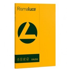 Carta RISMALUCE SMALL A4 90gr 100fg giallo oro 52 FAVINI