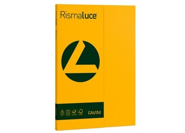 Carta RISMALUCE SMALL A4 90gr 100fg giallo oro 52 FAVINI