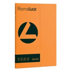 Carta RISMALUCE SMALL A4 90gr 100fg arancio 56 FAVINI