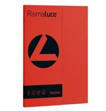 Carta RISMALUCE SMALL A4 90gr 100fg scarlatto 61 FAVINI