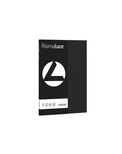 Carta RISMALUCE SMALL A4 90gr 100fg nero 63 FAVINI