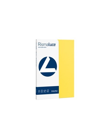 Carta RISMALUCE SMALL A4 90gr 100fg mix 5 colori FAVINI