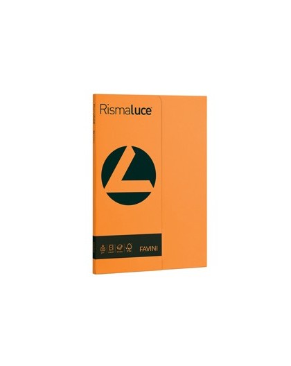 Carta RISMALUCE SMALL A4 200gr 50fg arancio 56 FAVINI