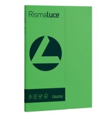 Carta RISMALUCE SMALL A4 200gr 50fg verde 60 FAVINI