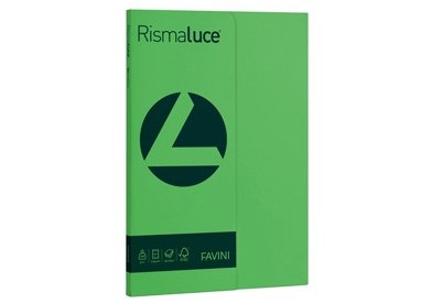 Carta RISMALUCE SMALL A4 200gr 50fg verde 60 FAVINI