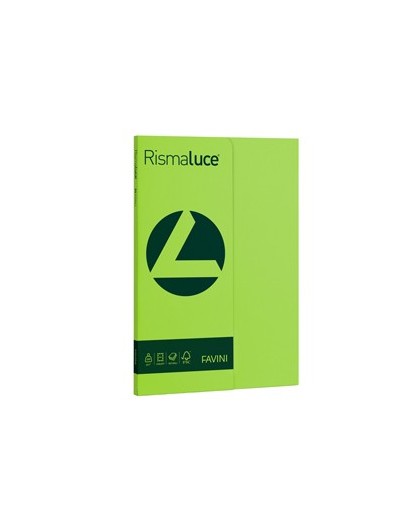 Carta RISMALUCE SMALL A4 200gr 50fg pistacchio 54 FAVINI
