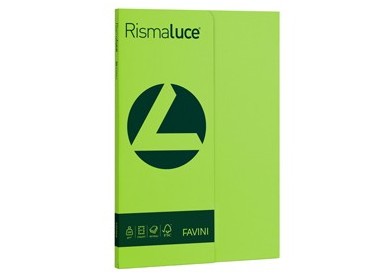 Carta RISMALUCE SMALL A4 200gr 50fg pistacchio 54 FAVINI