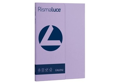 Carta RISMALUCE SMALL A4 200gr 50fg viola 49 FAVINI