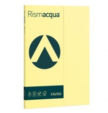 Carta RISMACQUA SMALL A4 90gr 100fg giallo chiaro 07 FAVINI