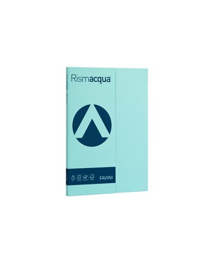 Carta RISMACQUA SMALL A4 90gr 100fg celeste 08 FAVINI