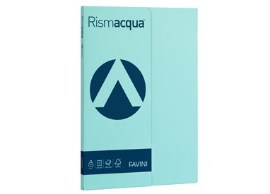 Carta RISMACQUA SMALL A4 90gr 100fg celeste 08 FAVINI