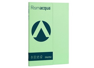 Carta RISMACQUA SMALL A4 90gr 100fg verde chiaro 09 FAVINI