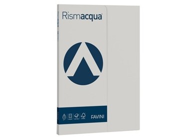 Carta RISMACQUA SMALL A4 90gr 100fg ghiaccio 12 FAVINI