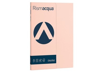 Carta RISMACQUA SMALL A4 90gr 100fg salmone 05 FAVINI