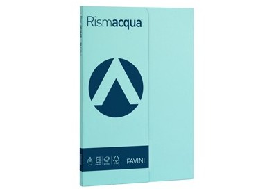 Carta RISMACQUA SMALL A4 200gr 50fg celeste 08 FAVINI