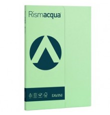 Carta RISMACQUA SMALL A4 200gr 50fg verde chiaro 09 FAVINI