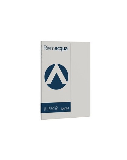 Carta RISMACQUA SMALL A4 200gr 50fg ghiaccio 12 FAVINI