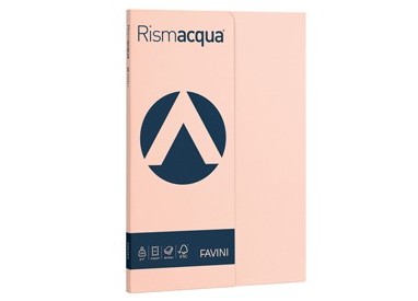 Carta RISMACQUA SMALL A4 200gr 50fg salmone 05 FAVINI