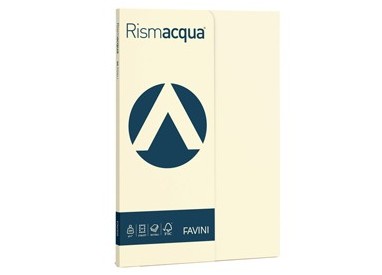 Carta RISMACQUA SMALL A4 200gr 50fg avorio 110 FAVINI