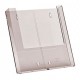 PORTA DEPLIANT A4 DA PARETE TRASPARENTE W230