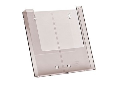 PORTA DEPLIANT A4 DA PARETE TRASPARENTE W230