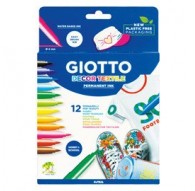 ASTUCCIO 12 PENNARELLI PER TESSUTO GIOTTO DECOR TEXTILE