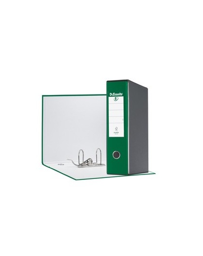 Registratore EUROFILE G55 verde dorso 8cm f.to protocollo ESSELTE