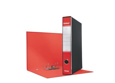 Registratore OXFORD G84 rosso dorso 5cm f.to protocollo ESSELTE