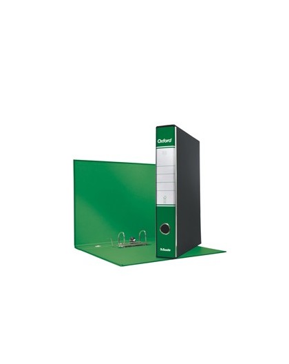 Registratore OXFORD G84 verde dorso 5cm f.to protocollo ESSELTE