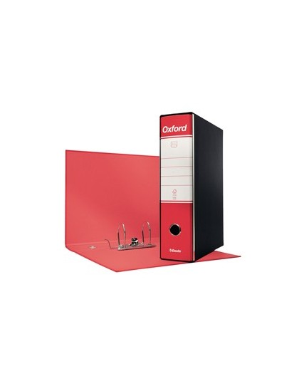Registratore OXFORD G85 rosso dorso 8cm f.to protocollo ESSELTE
