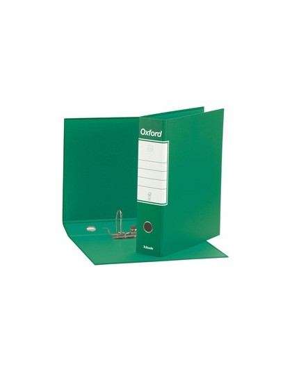Registratore OXFORD G83 verde dorso 8cm f.to commerciale ESSELTE