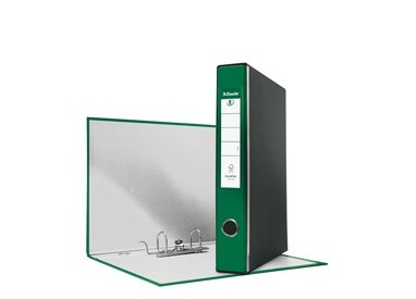 Registratore EUROFILE G52 verde dorso 5cm f.to commerciale ESSELTE