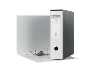 Registratore EUROFILE G53 bianco dorso 8cm f.to commerciale ESSELTE
