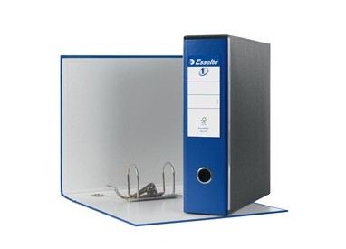 Registratore EUROFILE G53 blu dorso 8cm f.to commerciale ESSELTE
