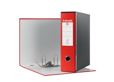Registratore EUROFILE G53 rosso dorso 8cm f.to commerciale ESSELTE