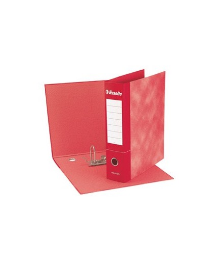 Registratore ESSENTIALS G73 rosso dorso 8cm f.to commerciale ESSELTE