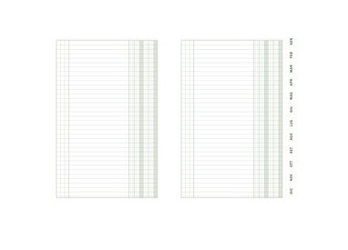 SCADENZARIO SPIRALATO GEN-DIC 21x29.7cm 36pg E4029 EDIPRO