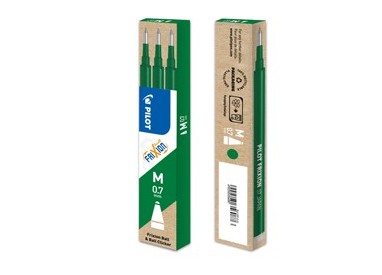 SET 3 REFILL SFERA FRIXIONball 0.7mm VERDE PILOT