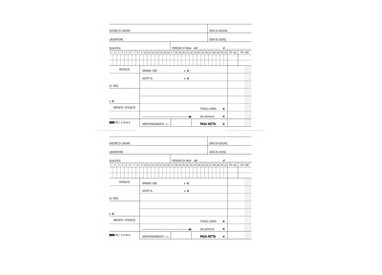 BLOCCO RETRIBUZIONI DOMESTICI 24x15cm 25fg 3copie ric. E5744A EDIPRO