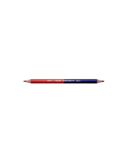 SCATOLA 12 MATITE BICOLORE GROSSA ROSSO-BLU H3423 KOHINOOR