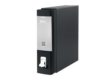 Registratore New Dox 1 nero dorso 8cm f.to commerciale Esselte