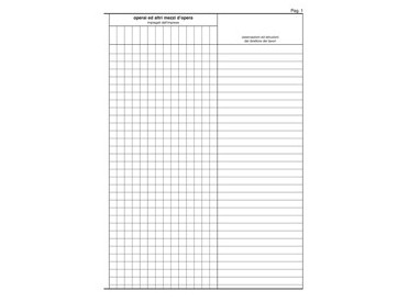 REGISTRO GIORNALE LAVORI 31x21cm 47pagine numerate E2909 EDIPRO