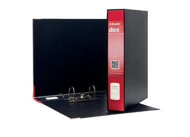 Registratore Dox 4 rosso dorso 5cm f.to commerciale Esselte
