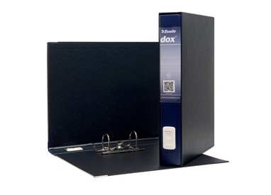 Registratore Dox 5 blu dorso 5cm f.to protocollo Esselte